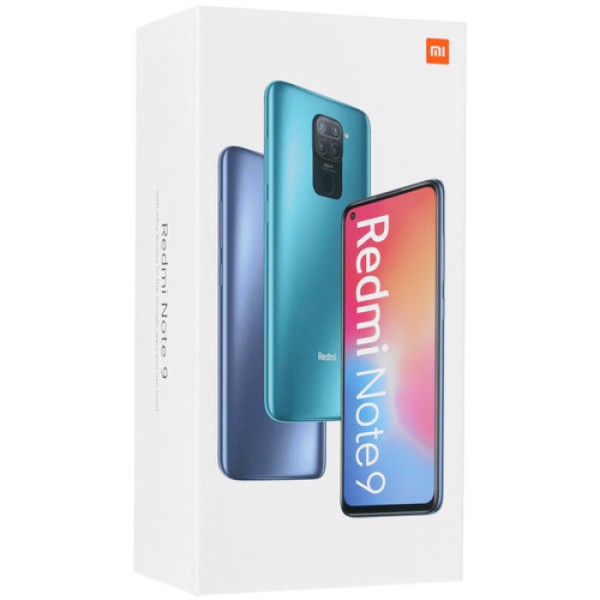 6.53" Смартфон Xiaomi Redmi Note 9 64 ГБ черный