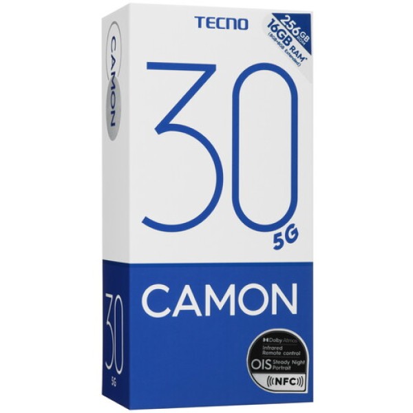 6.8" Смартфон Tecno CAMON 30 5G 256 ГБ белый
