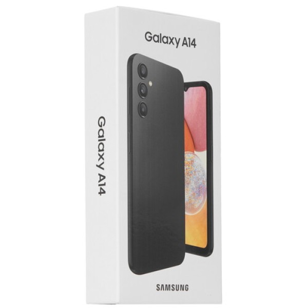 6.6" Смартфон Samsung Galaxy A14 64 ГБ черный