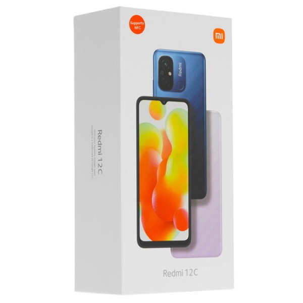 6.71" Смартфон Xiaomi Redmi 12C 64 ГБ серый