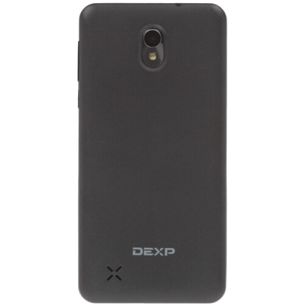 Смартфон DEXP Ixion E350 Soul 3 Black [5" 4Gb 4x1.3GHz/512Mb/1280x720/IPS/2SIM/Cam2/2000mAh/Android 5.1]
