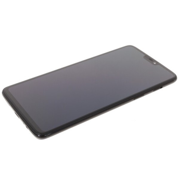 Смартфон OnePlus 6 6.3" 128Gb Midnight Black 8(4x2.8Ghz+4x1.7Ghz)/8192Mb/2280x1080/AMOLED/2SIM/GPS/LTE/NFC/Cam16+20/3300mAh/Android 8.1