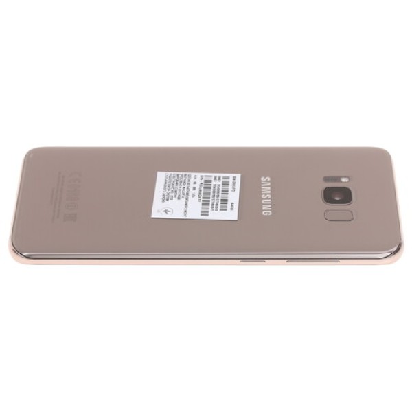 Смартфон Samsung Galaxy S8+ 6.2" 64Gb Gold 8x2,3Ghz/4096Mb/2960x1440/sAMOLED/2SIM/LTE/Cam12/3500mAh/Android 7.0