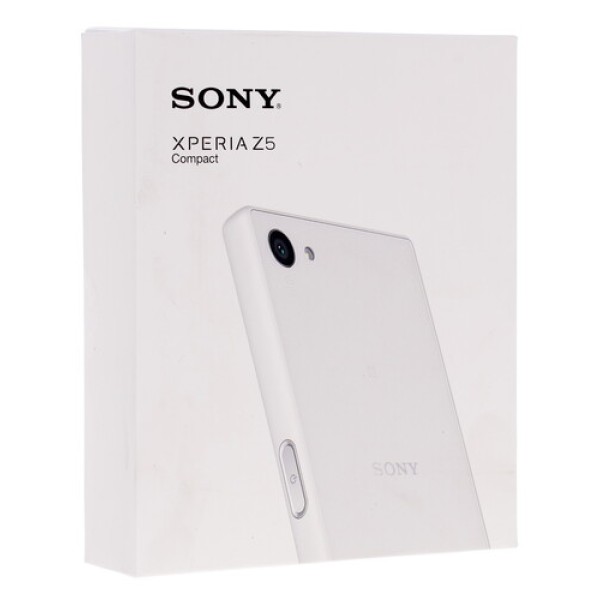 Смартфон Sony XPERIA Z5 Compact 4.6" 32Gb White 8(4x2/4x1.5Ghz)/2048Mb/1280x720/IPS/3G/LTE/GPS/NFC/Cam23/2700mAh/And5.1