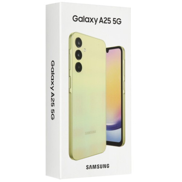 6.5" Смартфон Samsung Galaxy A25 256 ГБ желтый