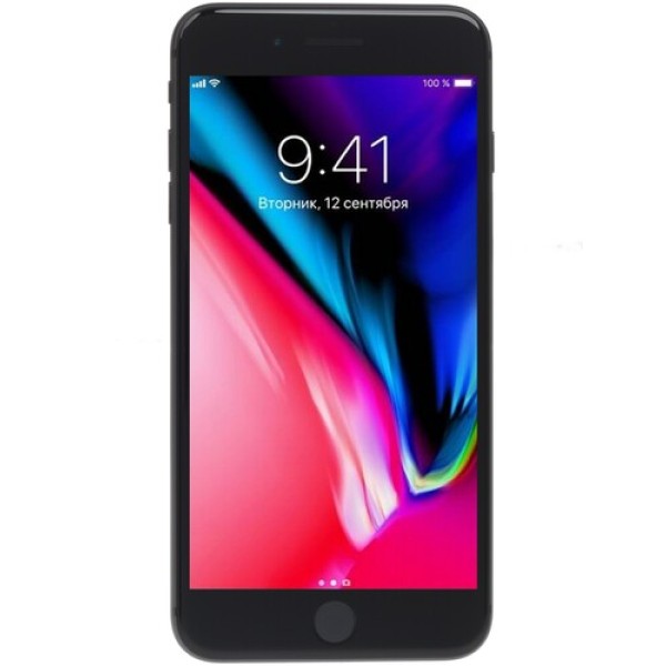 Смартфон Apple iPhone 8 Plus 5,5" 256Gb Space Grey 6x2.3Ghz/3072Mb/1920x1080/IPS/LTE/IP67/Cam12(x2)/iOS