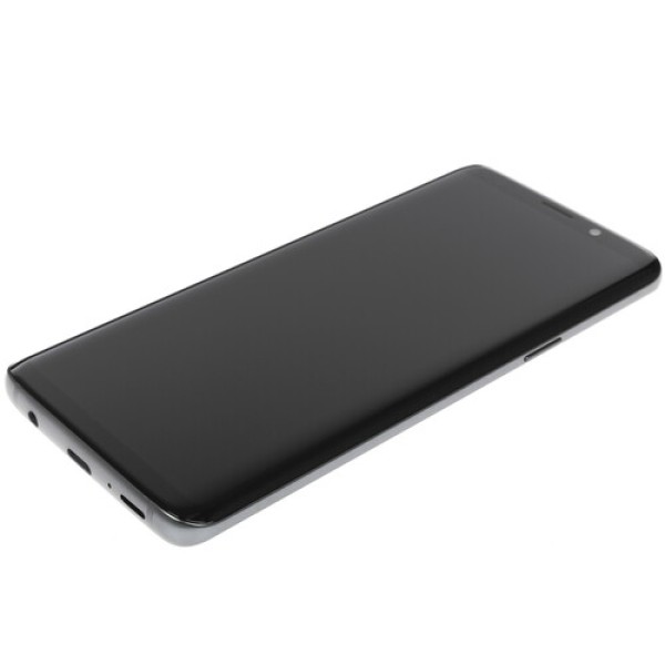 Смартфон Samsung Galaxy S9 5.8" 64Gb Grey 8(4x2,9Ghz+4x1,9Ghz)/4096Mb/2960x1440/sAMOLED/2SIM/LTE/NFC/IP68/Cam12/3000mAh/Android 8.0