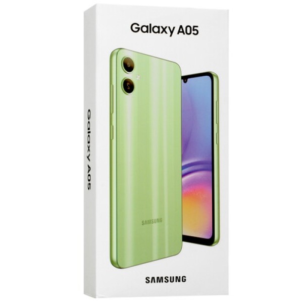 6.7" Смартфон Samsung Galaxy A05 64 ГБ зеленый