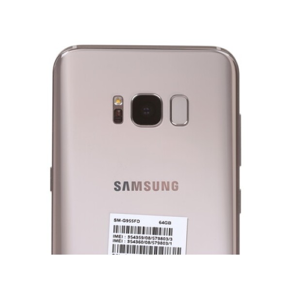 Смартфон Samsung Galaxy S8+ 6.2" 64Gb Gold 8x2,3Ghz/4096Mb/2960x1440/sAMOLED/2SIM/LTE/Cam12/3500mAh/Android 7.0