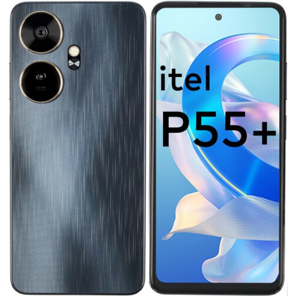 6.6" Смартфон Itel P55+ 256 ГБ черный
