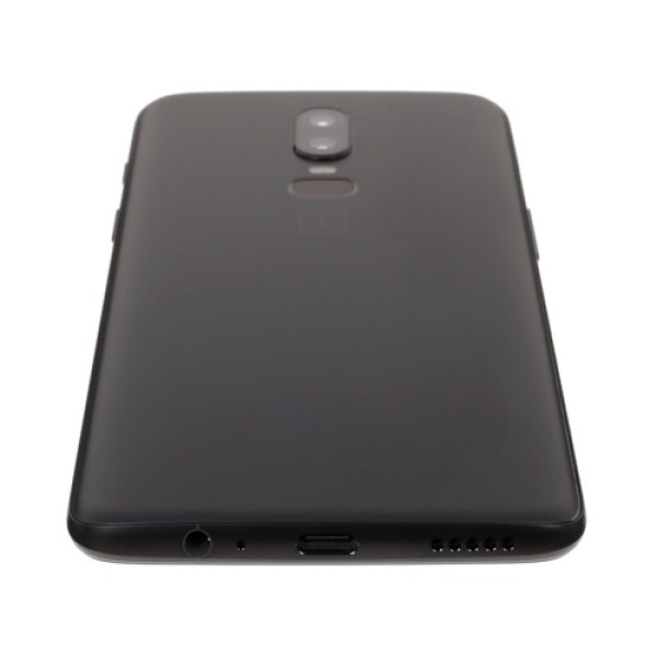 Смартфон OnePlus 6 6.3" 128Gb Midnight Black 8(4x2.8Ghz+4x1.7Ghz)/8192Mb/2280x1080/AMOLED/2SIM/GPS/LTE/NFC/Cam16+20/3300mAh/Android 8.1
