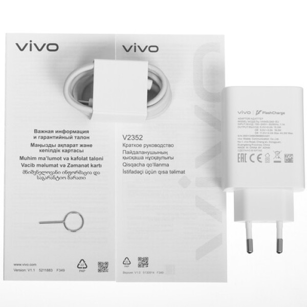 6.68" Смартфон Vivo Y28 4G 128 ГБ розовый