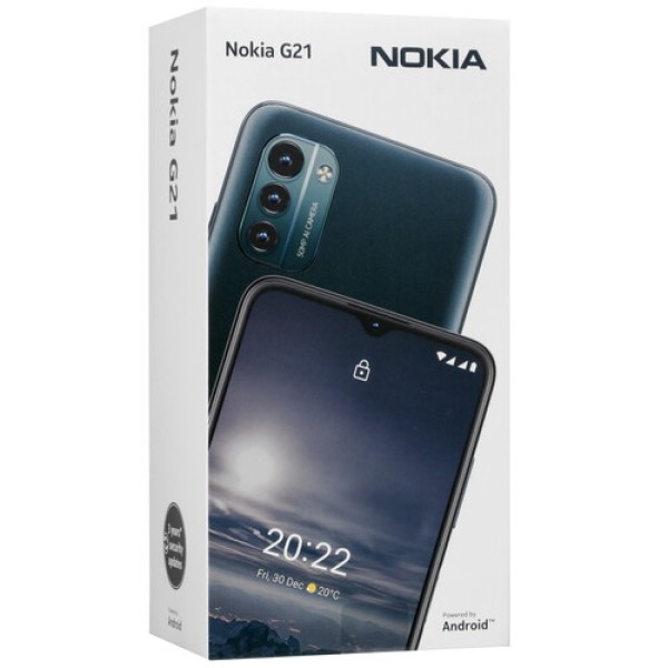 Смартфон Nokia G21 4/128Gb [6,51"/LTE/NFC/Cam50Mpx/5000mAh/Blue]