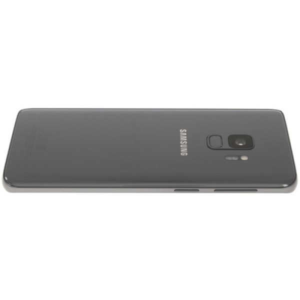Смартфон Samsung Galaxy S9 5.8" 64Gb Grey 8(4x2,9Ghz+4x1,9Ghz)/4096Mb/2960x1440/sAMOLED/2SIM/LTE/NFC/IP68/Cam12/3000mAh/Android 8.0