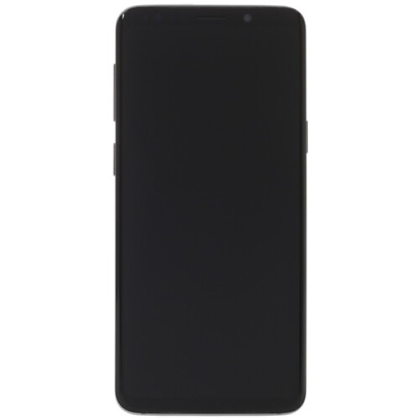 Смартфон Samsung Galaxy S9 5.8" 64Gb Grey 8(4x2,9Ghz+4x1,9Ghz)/4096Mb/2960x1440/sAMOLED/2SIM/LTE/NFC/IP68/Cam12/3000mAh/Android 8.0