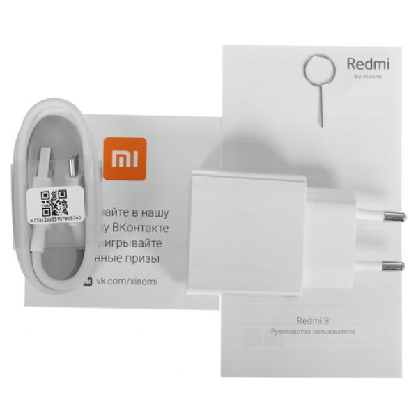 6.53" Смартфон Xiaomi Redmi 9 32 ГБ серый