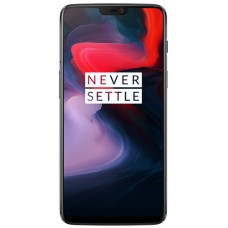 Смартфон OnePlus 6 6.3" 128Gb Midnight Black 8(4x2.8Ghz+4x1.7Ghz)/8192Mb/2280x1080/AMOLED/2SIM/GPS/LTE/NFC/Cam16+20/3300mAh/Android 8.1