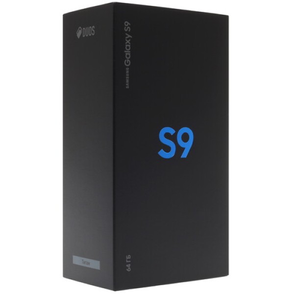 Смартфон Samsung Galaxy S9 5.8" 64Gb Grey 8(4x2,9Ghz+4x1,9Ghz)/4096Mb/2960x1440/sAMOLED/2SIM/LTE/NFC/IP68/Cam12/3000mAh/Android 8.0