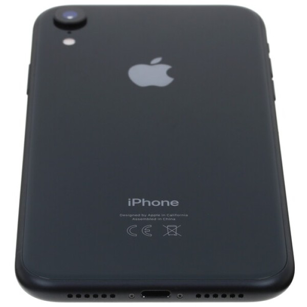 Смартфон Apple iPhone Xr 6,1" 256Gb Black 6x2.5Ghz/3072Mb/1792х828/IPS/LTE/NFC/IP67/Cam12/iOS