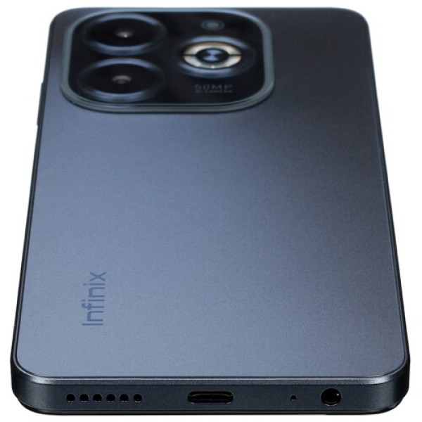 6.6" Смартфон Infinix SMART 8 Plus 128 ГБ черный
