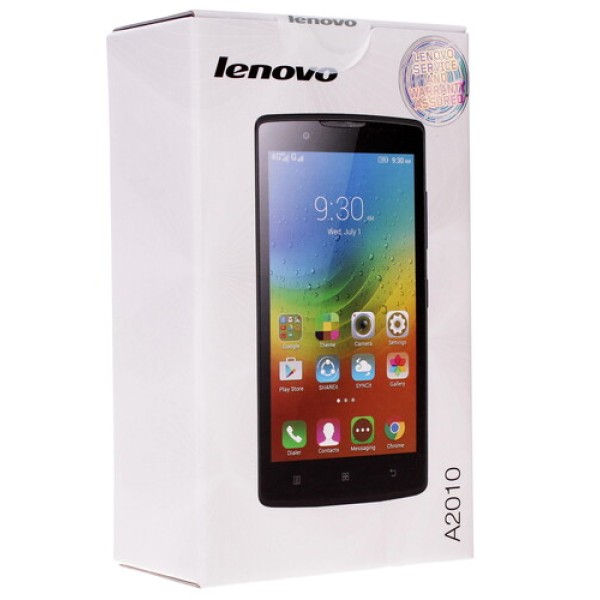 Смартфон Lenovo A2010 4,5" 8Gb Black 4x1Ghz/1024Mb/854x480/2SIM/3G/GPS/Cam5AF/2000mAh/Android 5.1