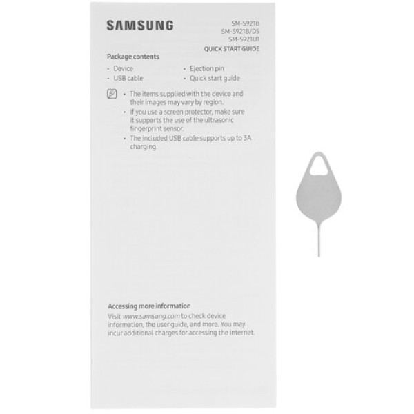 6.2" Смартфон Samsung Galaxy S24 128 ГБ серый