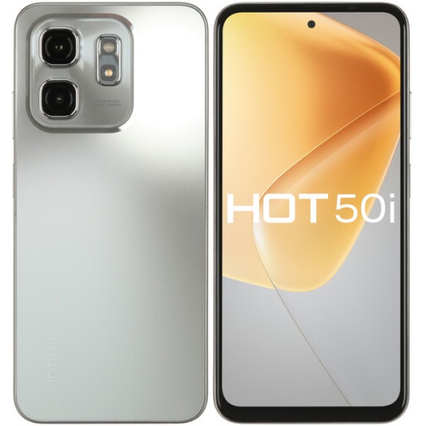 6.7" Смартфон Infinix HOT 50i 256 ГБ серый
