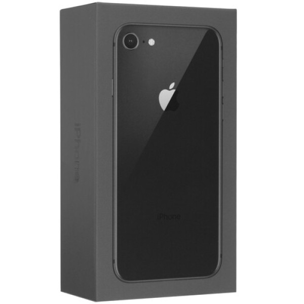Смартфон Apple iPhone 8 4,7" 256Gb Space Grey 6x2.5Ghz/2048Mb/1334x750/IPS/LTE/IP67/Cam12/iOS