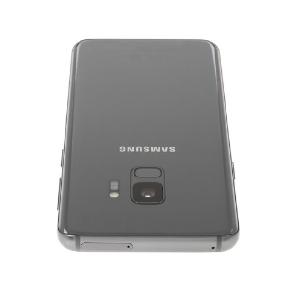 Смартфон Samsung Galaxy S9 5.8" 64Gb Grey 8(4x2,9Ghz+4x1,9Ghz)/4096Mb/2960x1440/sAMOLED/2SIM/LTE/NFC/IP68/Cam12/3000mAh/Android 8.0