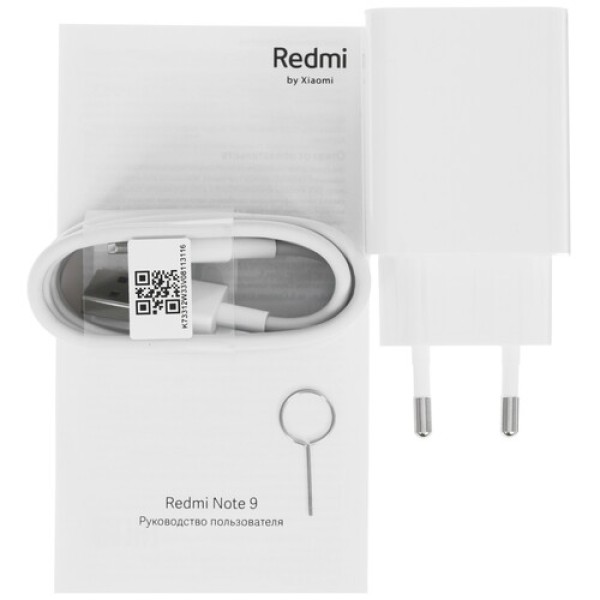 6.53" Смартфон Xiaomi Redmi Note 9 64 ГБ черный