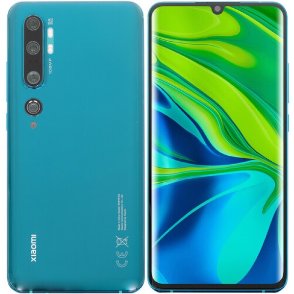 Смартфон Xiaomi Mi Note 10 6/128Gb [6,47"/LTE/NFC/Cam108+12+20+2Mpx/5260mAh/Green]
