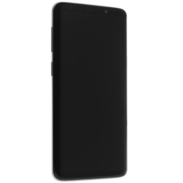 Смартфон Samsung Galaxy S9 5.8" 64Gb Grey 8(4x2,9Ghz+4x1,9Ghz)/4096Mb/2960x1440/sAMOLED/2SIM/LTE/NFC/IP68/Cam12/3000mAh/Android 8.0