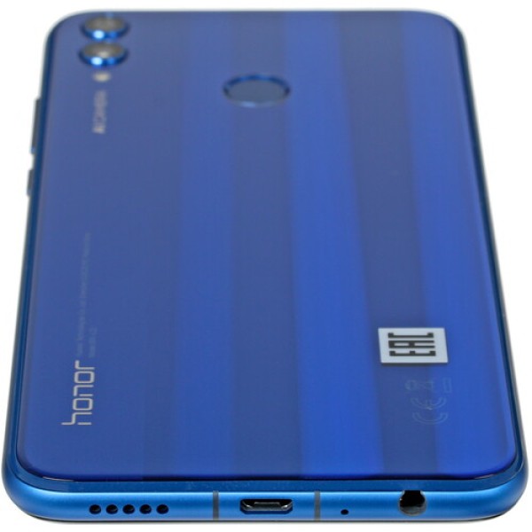 Смартфон Honor 8X Premium 6.5" 128Gb Blue 8(4x2.2Ghz+4x1,7Ghz)/4096Mb/2340x1080/2SIM/LTE/NFC/GPS/Cam20+2/3750mAh/Android 8.1