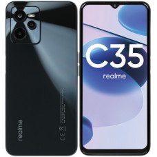 6.6" Смартфон realme C35 128 ГБ черный