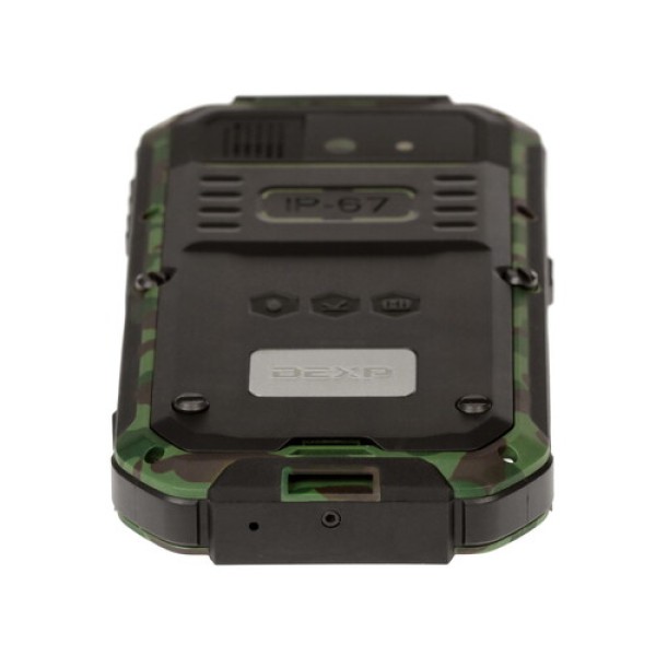 Смартфон DEXP Ixion P140 Military [4" 8GB 4x1.3GHz/1GB/800x480/IPS/2SIM/cam5AF/3200mAh/Android 5.1]