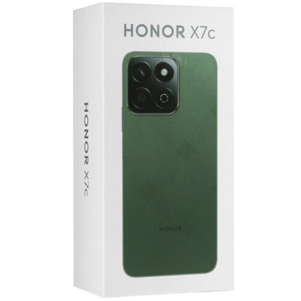 6.77" Смартфон HONOR X7c 128 ГБ зеленый