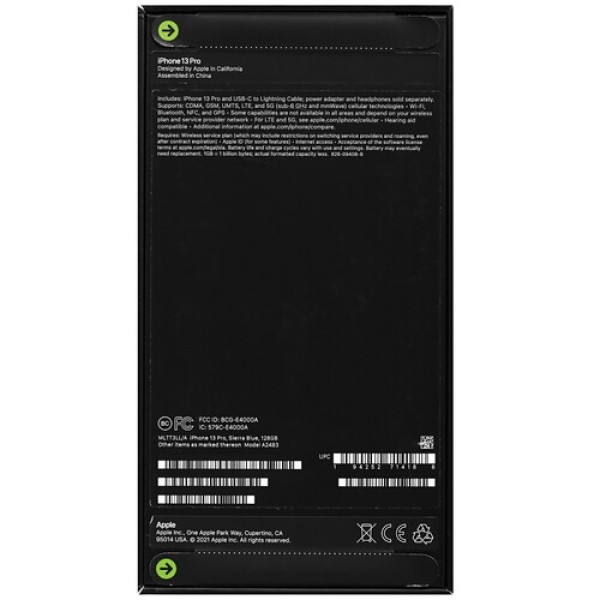 6.1" Смартфон Apple iPhone 13 Pro 128 ГБ голубой