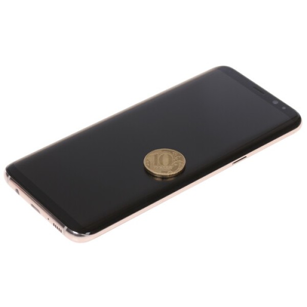 Смартфон Samsung Galaxy S8+ 6.2" 64Gb Gold 8x2,3Ghz/4096Mb/2960x1440/sAMOLED/2SIM/LTE/Cam12/3500mAh/Android 7.0