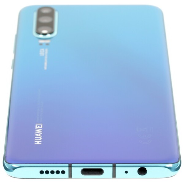 Смартфон Huawei P30 6.1" Aurora 128Gb 8(2x2.6Ghz+2x1.92Ghz+4x1.8Ghz)/6144Mb/2340x1080/OLED/2SIM/LTE/Cam40+16+8/3550mAh/Android 9.0