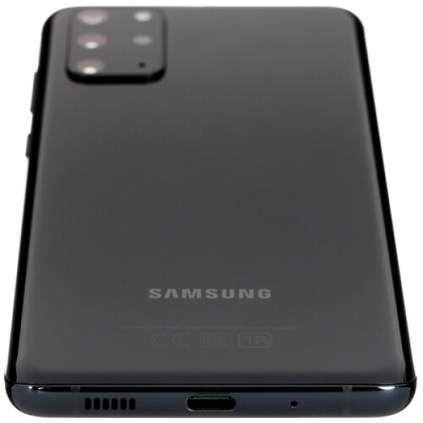 Смартфон Samsung S20+ Black 6.7" 128Gb 8Gb/3200x1440/dAMOLED/LTE/Cam64+12+12+depth/10Mp/4500mAh/An10