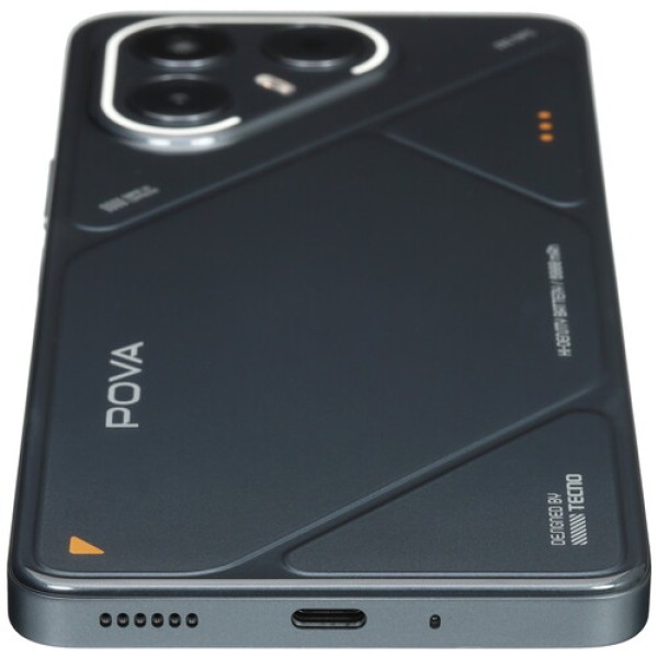 6.78" Смартфон Tecno POVA 7 5G 256 ГБ черный