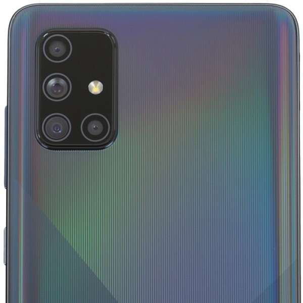 Смартфон Samsung SM-A715F Galaxy A71 6.7" 128Gb Black Snapdragon 730G/6Gb/2400х1080/sAMOLED Plus/LTE/Cam64+12+12+5/32/4500mAh/Android 10