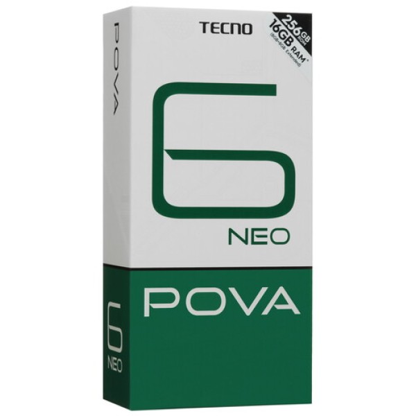6.8" Смартфон Tecno POVA 6 Neo 256 ГБ черный