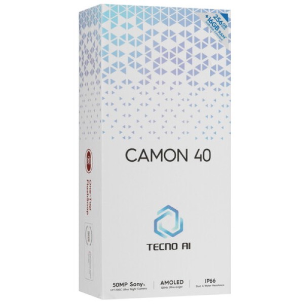 6.78" Смартфон Tecno CAMON 40 256 ГБ бежевый