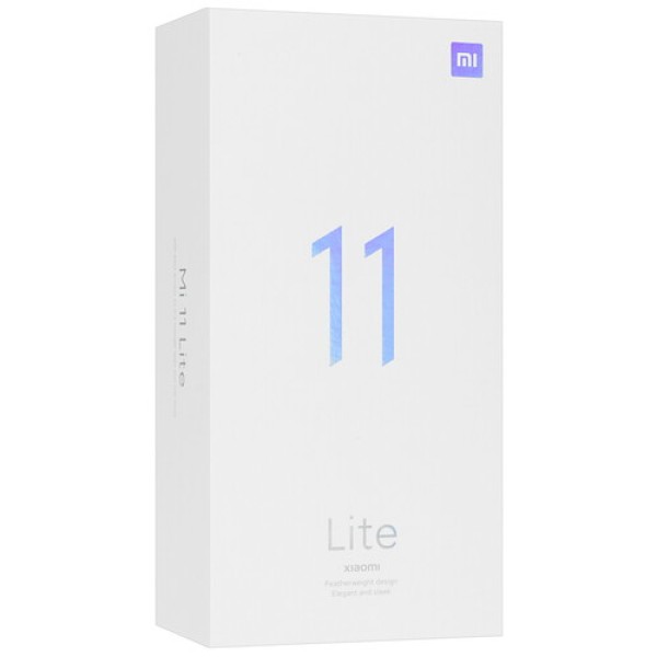 6.55" Смартфон Xiaomi Mi 11 Lite 4G 128 ГБ голубой