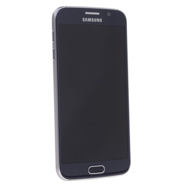 Смартфон Samsung SM-G920 Galaxy S6 5.1" 32Gb Black 8x1.5Ghz/3072Mb/2560x1440/3G/LTE6/GPS/Cam16/2550mAh/Android 5.0