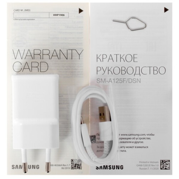 6.5" Смартфон Samsung Galaxy A12 32 ГБ красный (А125F)