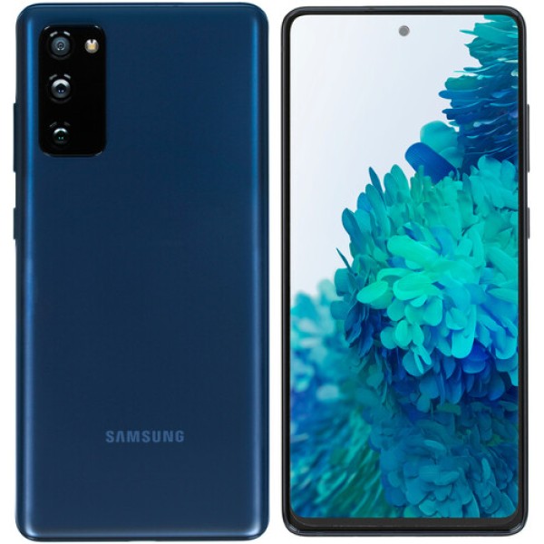 Смартфон Samsung S20 FE 6.5" 128Gb Blue Exynos 990/6Gb/2400x1080/SuperAMOLED/LTE/NFC/IP68/Cam12+12+8/32Mp/4500mAh/Android