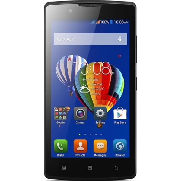 Смартфон Lenovo A2010 4,5" 8Gb Black 4x1Ghz/1024Mb/854x480/2SIM/3G/GPS/Cam5AF/2000mAh/Android 5.1
