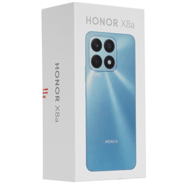 6.7" Смартфон HONOR X8a 128 ГБ серебристый